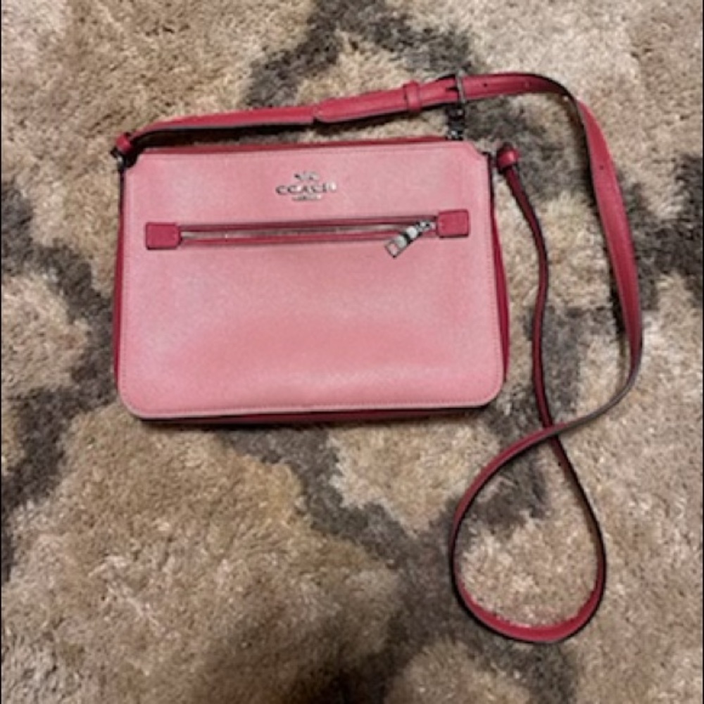 Pink Coach Crossbody